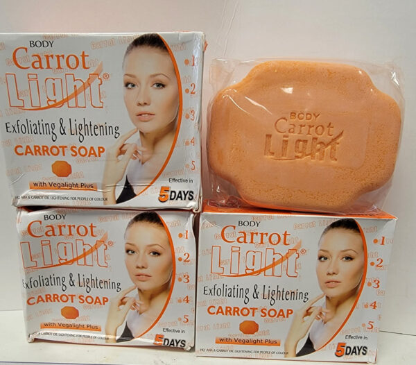 CARROT LIGHT EXFOLIATING & LIGHTENING SOAP