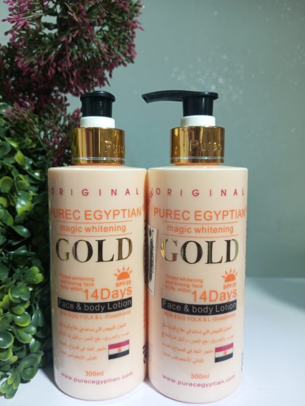 PUREC EGYPTIAN  GOLD MAGIC BODY LOTION