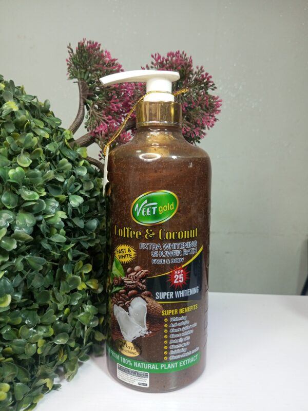 VEETGOLD COFFEE AND COCONUT SHOWER GEL