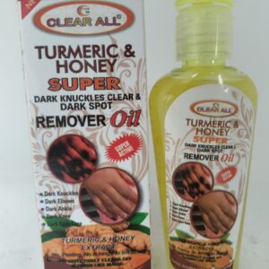 CLEAR ALL TURMERIC & HONEY SUPER DARK KNUCKLES & DARK SPOT REMOVER OIL