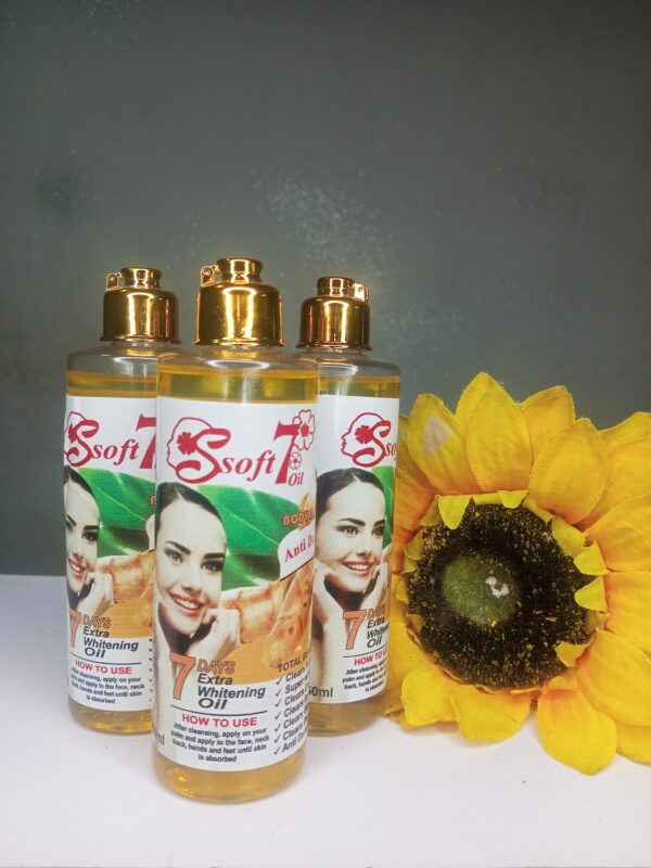 SOFT7 TUMERIC SUPER WHITENING & GLOWING BODY OIL