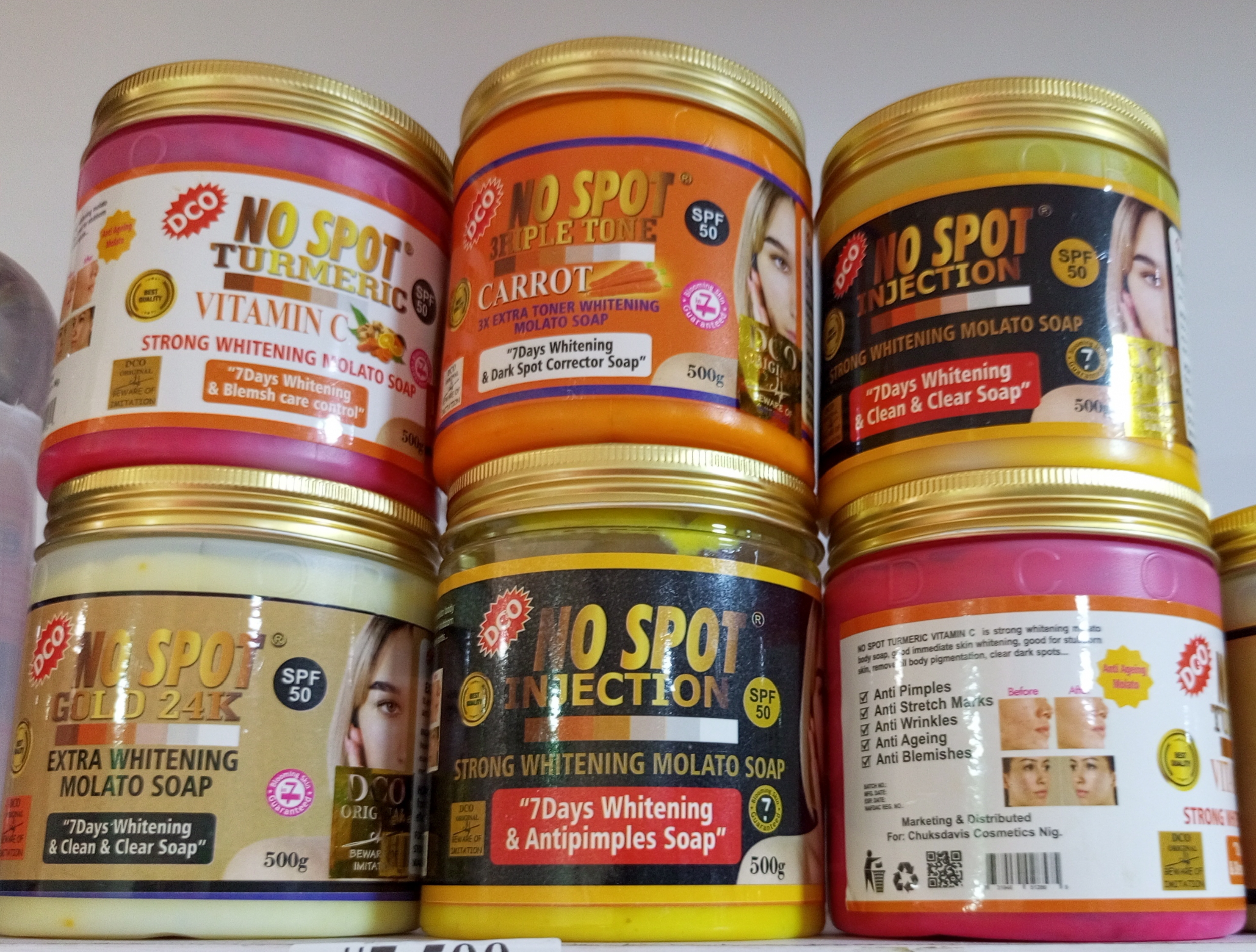 NO SPOT MOLATO SOAP 500g