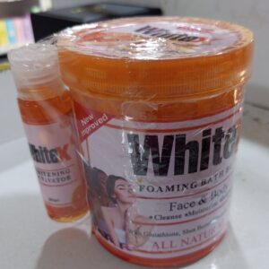 WHITEX FOAMING BATH BUTTER SOAP 500g