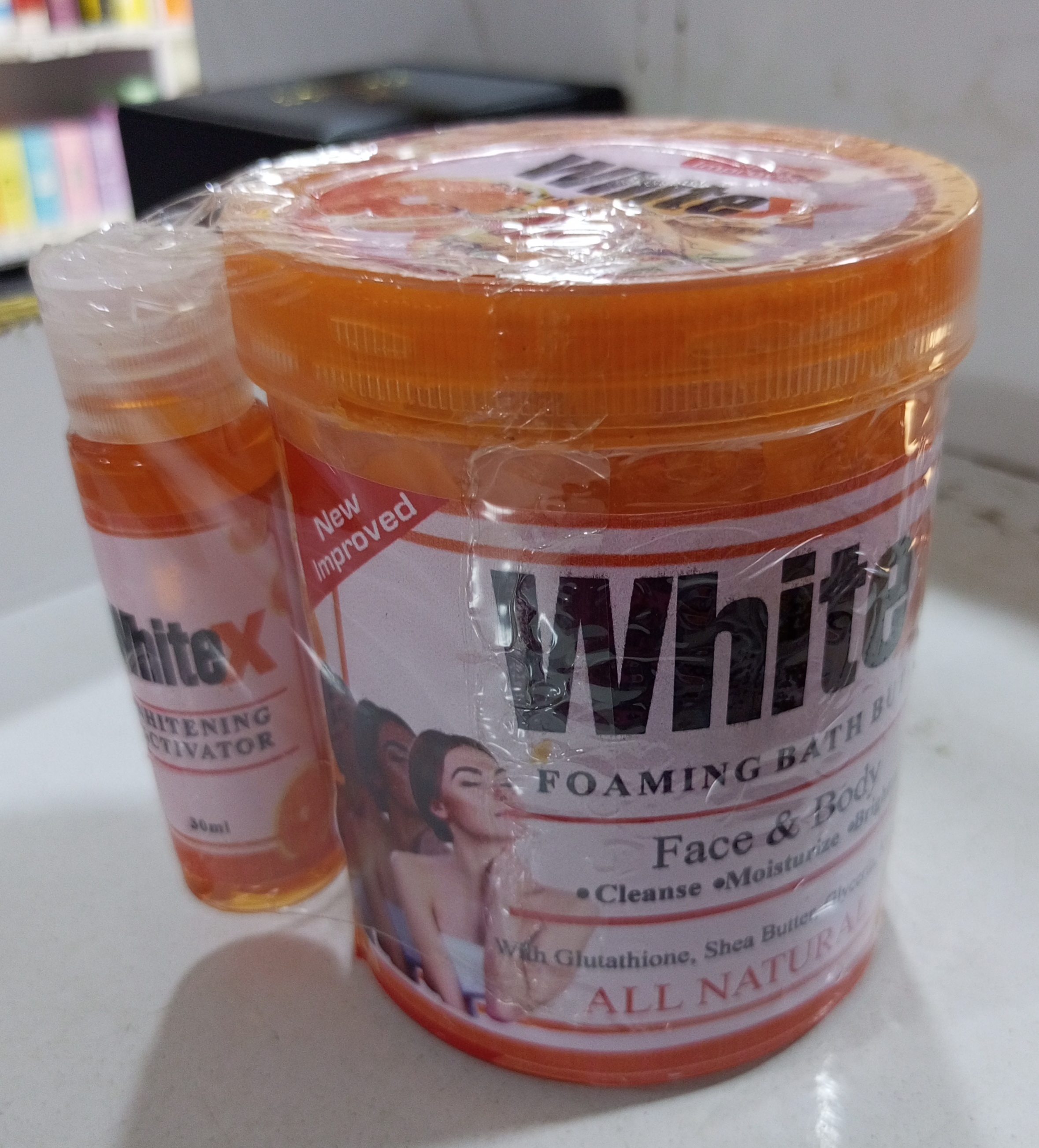 WHITEX FOAMING BATH BUTTER SOAP 500g