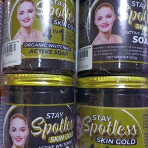 STAY SPOTLESS SKIN GOLD WHITENING SOAP WITH OIL 500G