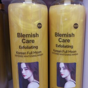 BLEMISH CARE EXFOLIATING KOREAN FULL MOON WHITENING WASH