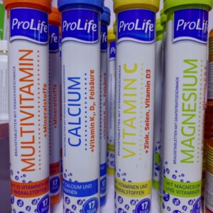 PROLIFE 102g VitaminC,Calcium,Magnesium,Multivitamin