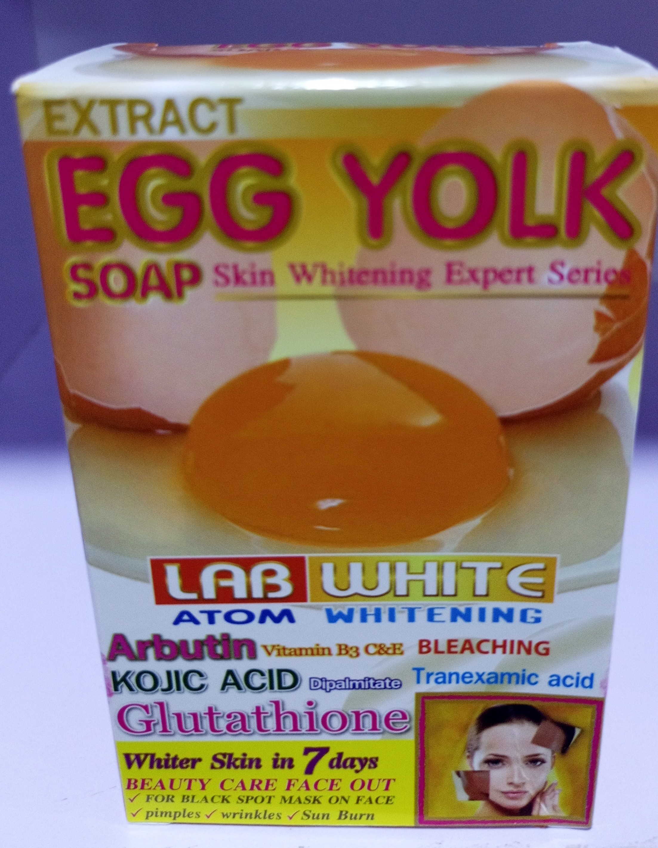 EGG YOLK BAR SOAP