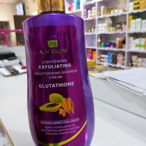 A.M GLOW LIGHTENING EXFOLIATING BODY WASH 1000ML