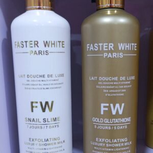 FASTER WHITE SHOWER GEL