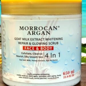 MORROCAN ARGAN GOAT MILK SCRUB 650ml