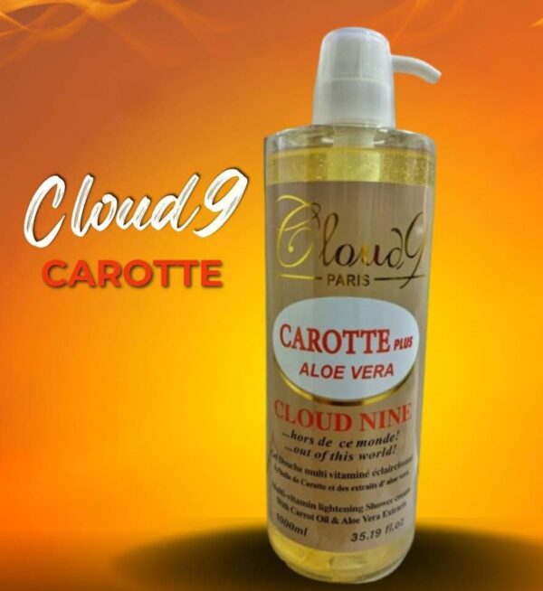 CLOUD 9 SHOWER BGEL (carotte plus aloe vera) 1000ml