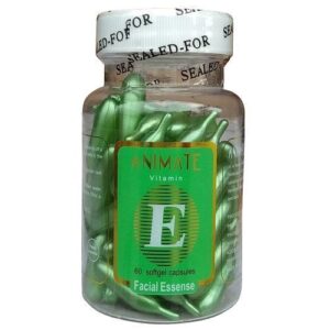 ANIMATE VITAMIN E FACIAL OIL 60caps