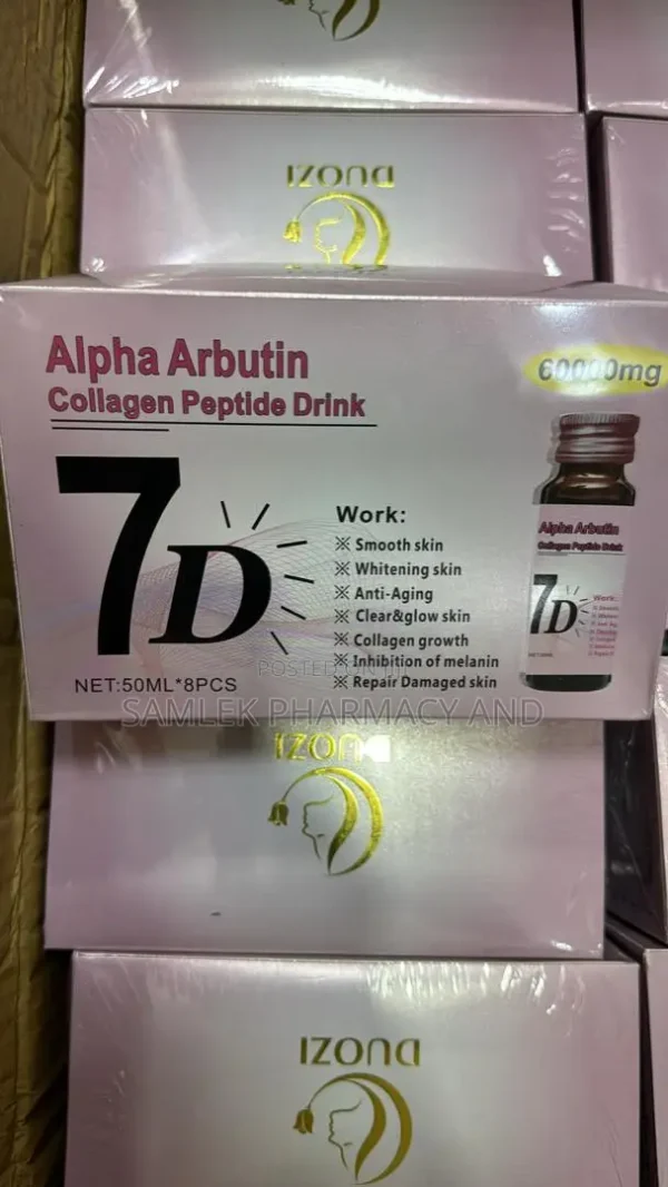 DUOZI ALPHA ARBUTIN COLLAGEN PEPTIDE DRINK 7D 50mlx8pcs