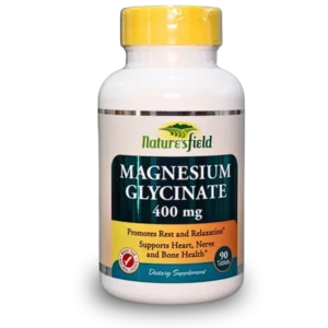 NATURE'S FIELD MAGNESIUM GLYCINATE 400mg