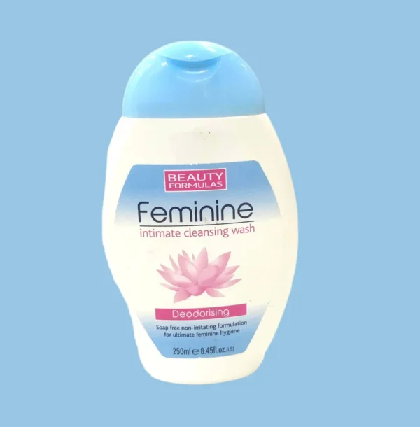 BEAUTY FORMULAS FEMININE INTIMATE CLEANSING WASH (Deodorising) 250ml