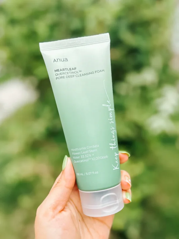 ANUA HEARTLEAF PORE DEEP CLEANSING FOAM 150ml