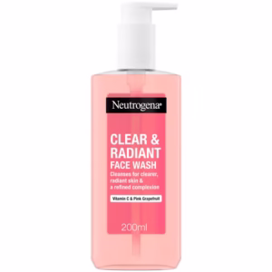 NEUTROGENA CLEAR & RADIANT FACE WASH 200ml