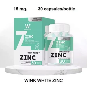 WINK WHITE ZINC 30 Capsules 15mg