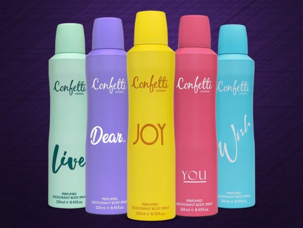 CONFETTI LONDON SPRAY 250ml