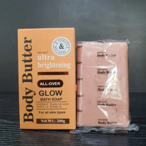 CLINI-TONE BODY BUTTER MILK LACTIC ACID ENRICHED GLOW BATH SOAP 200g