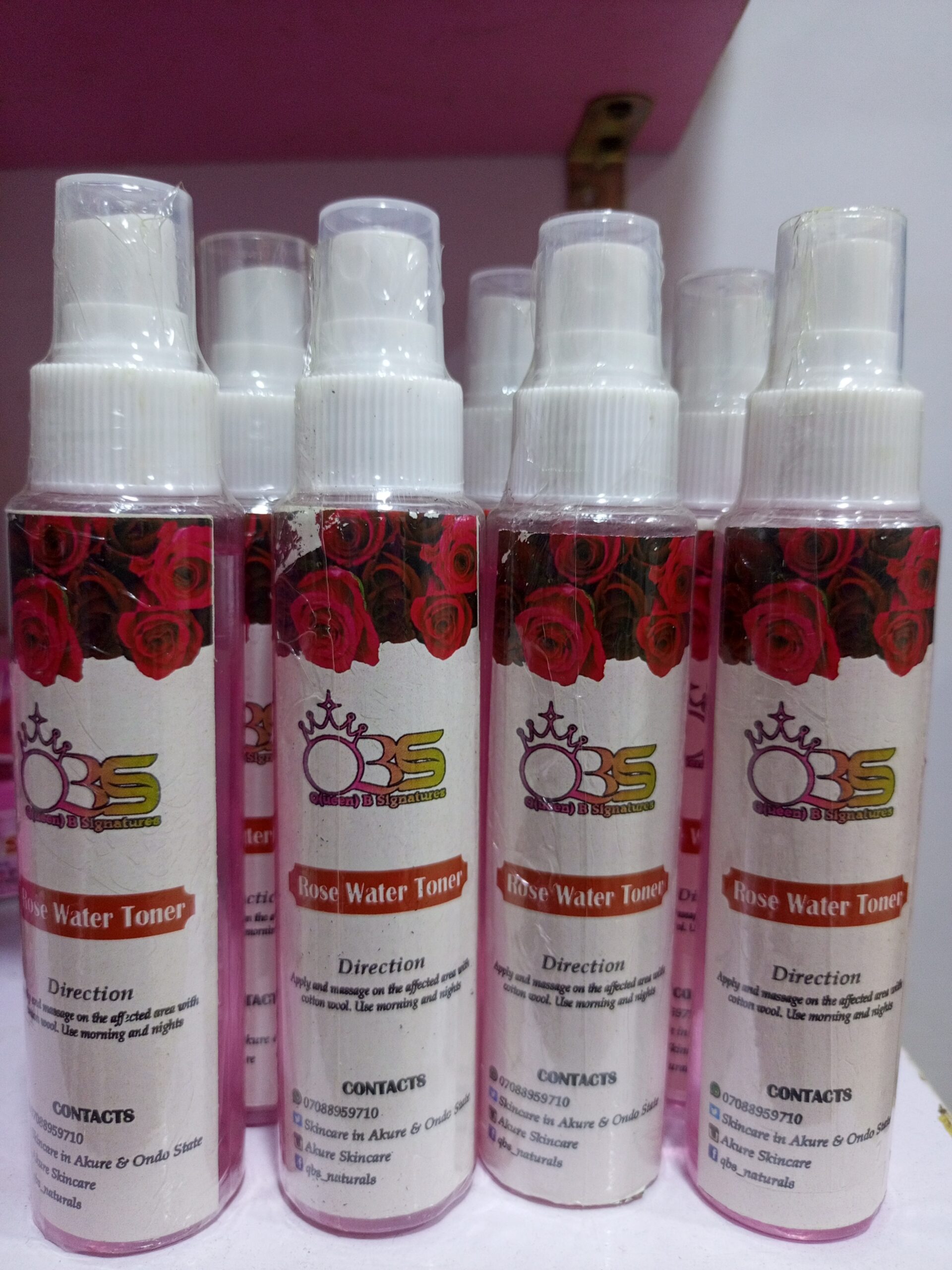 QBS ROSE WATER TONER 100ml