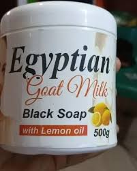 EGYPTIAN GOAT MILK BLACK SOAP 500g