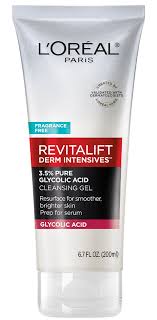 L'OREAL PARIS REVITALIFT PURE GLYCOLIC ACID CLEANSING GEL 200ml