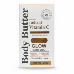 CLINI-TONE BODY BUTTER RADIANT VITAMIN C PLUS KOJIC ACID GLOW BATH SOAP 200