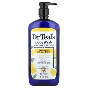Dr Teal's B0Dy Wash (Prebiotic Lemon Balm) 710ml