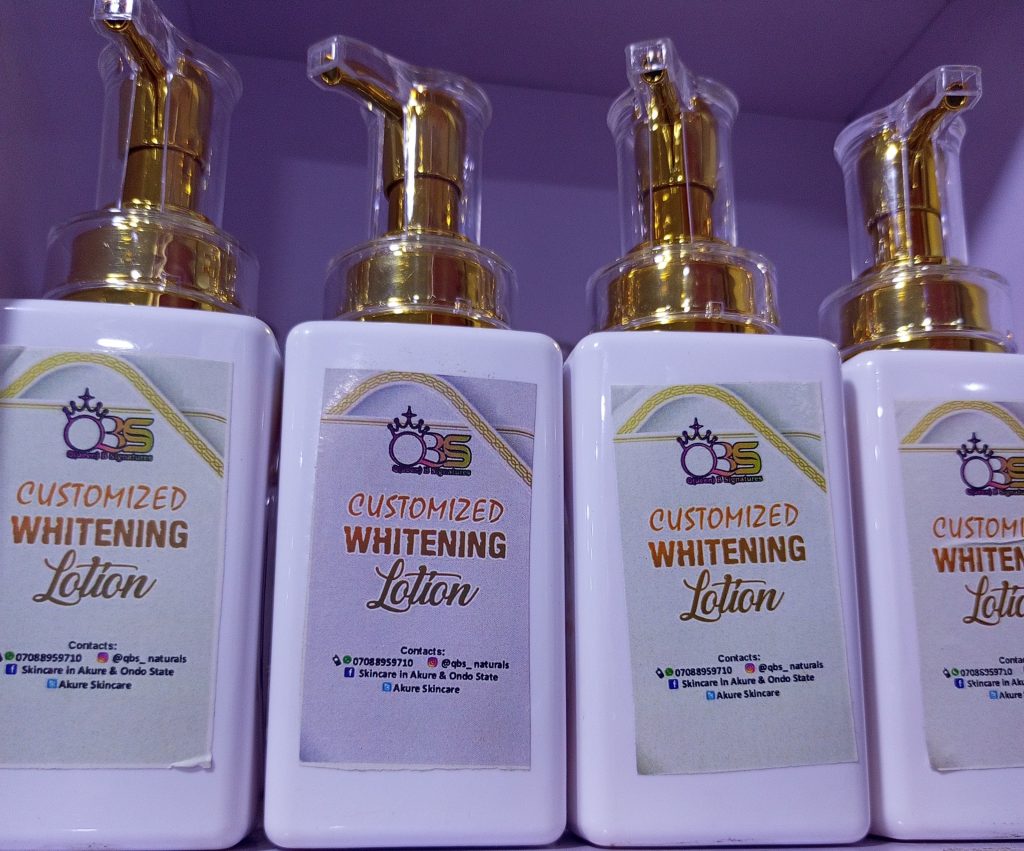 Qbs Customized Whitening Lotion 350ml