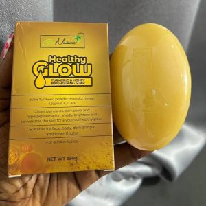 Bionature Healthy Glow Turmeric & Honey Brightening Soap 150g