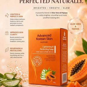 Advanced Korean Skin Lightening & Perfecting Soap 160g