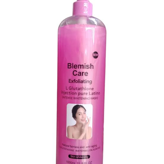 Blemish Care Exfoliating L-Glutathione Injection Whitening Wash 1000ml