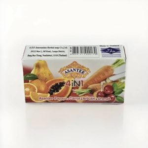 Asantee 4In1 Papaya Carrot Arbutin Orange 125g